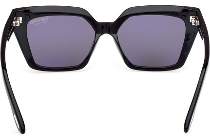 Solglasögon Tom Ford FT1030 01D Polarized Cat Eye Svart