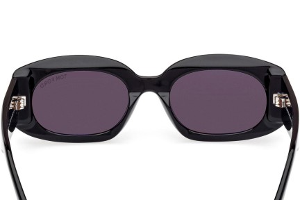 Solglasögon Tom Ford Cielle FT1187 01A Oval Svart