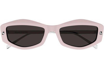 Solglasögon Alexander McQueen AM0482S 003 Rektangulära Rosa