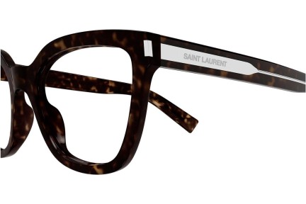 Glasögon Saint Laurent SL748 002 Fyrkantig Havana