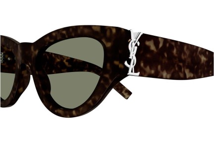 Solglasögon Saint Laurent SLM94 008 Cat Eye Havana