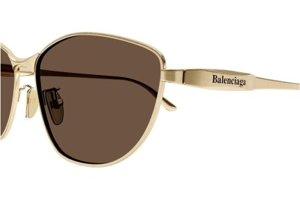 Solglasögon Balenciaga BB0358SK 003 Cat Eye Guld