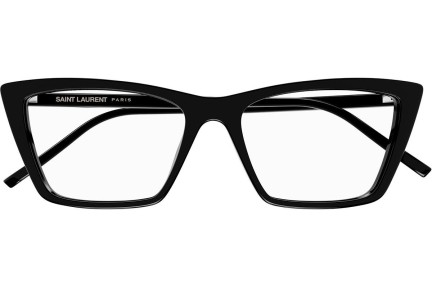 Glasögon Saint Laurent SL737MICATHINOPT 001 Cat Eye Svart