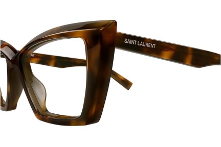 Glasögon Saint Laurent SL657OPT 002 Cat Eye Havana