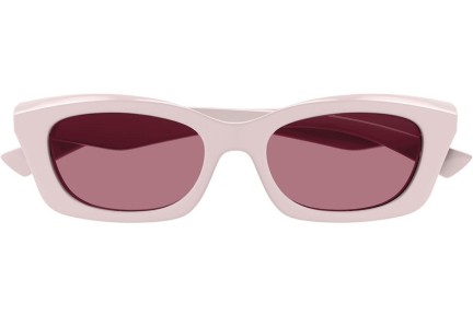 Solglasögon Alexander McQueen AM0474S 005 Rektangulära Rosa