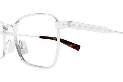 Glasögon Saint Laurent SL729 005 Fyrkantig Silver