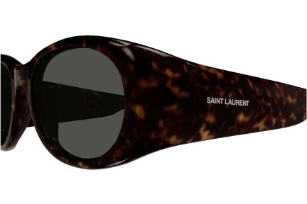 Solglasögon Saint Laurent SL736 002 Oval Havana