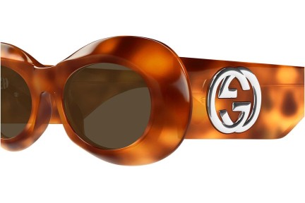 Solglasögon Gucci GG1696S 002 Oval Havana