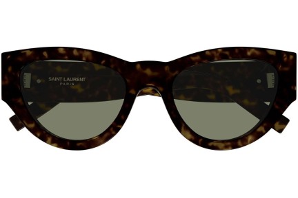 Solglasögon Saint Laurent SLM94 008 Cat Eye Havana