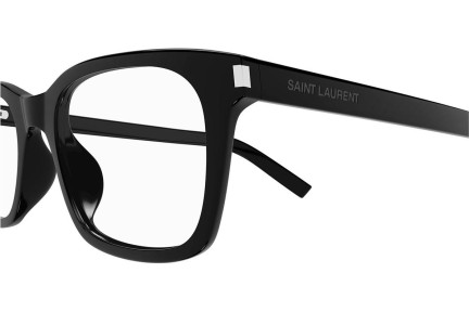 Glasögon Saint Laurent SL718SLIM 005 Fyrkantig Svart