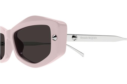 Solglasögon Alexander McQueen AM0482S 003 Rektangulära Rosa