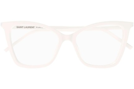 Glasögon Saint Laurent SL386 014 Cat Eye Vit