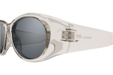 Solglasögon Saint Laurent SL736 004 Oval Beige