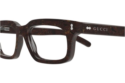 Solglasögon Gucci GG1711S 003 Fyrkantig Brun