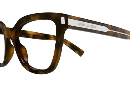 Glasögon Saint Laurent SL748 003 Fyrkantig Havana