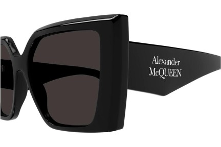 Solglasögon Alexander McQueen AM0467S 001 Fyrkantig Svart