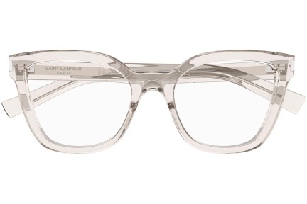 Glasögon Saint Laurent SL748 004 Fyrkantig Beige