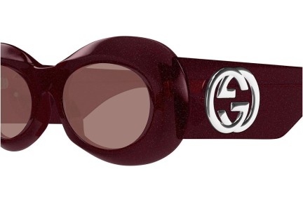 Solglasögon Gucci GG1696S 003 Oval Lila