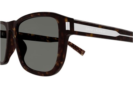 Solglasögon Saint Laurent SL710 002 Fyrkantig Havana