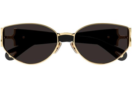 Solglasögon Chloe CH0260S 001 Cat Eye Guld