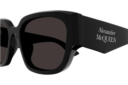 Solglasögon Alexander McQueen AM0468S 001 Fyrkantig Svart