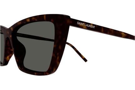 Solglasögon Saint Laurent SL737MICATHIN 002 Cat Eye Havana