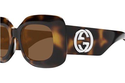 Solglasögon Gucci GG1695S 002 Fyrkantig Havana