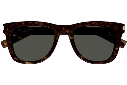 Solglasögon Saint Laurent SL712 002 Fyrkantig Havana