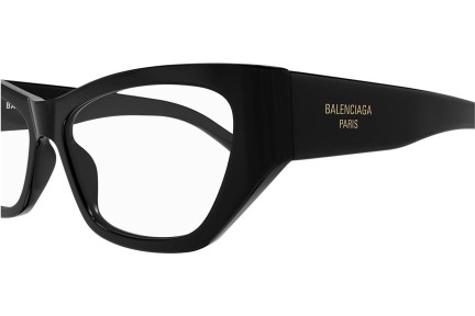 Glasögon Balenciaga BB0372O 001 Fyrkantig Svart