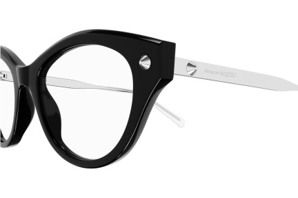 Glasögon Alexander McQueen AM0485O 001 Cat Eye Svart