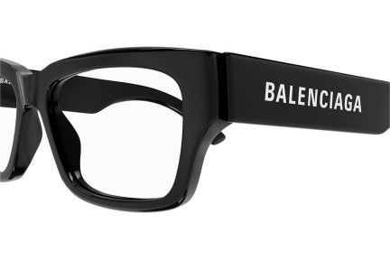 Glasögon Balenciaga BB0376O 001 Fyrkantig Svart