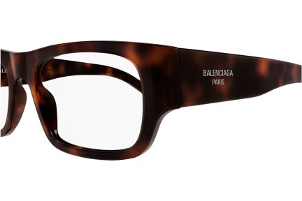 Glasögon Balenciaga BB0370O 003 Rektangulära Havana