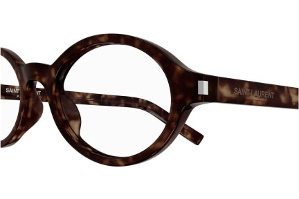 Glasögon Saint Laurent SL751JEANNEOPT 002 Oval Havana