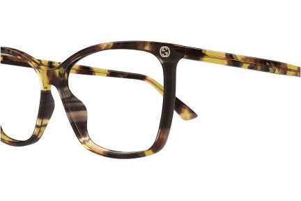 Glasögon Gucci GG0025O 016 Cat Eye Havana