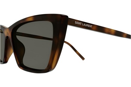 Solglasögon Saint Laurent SL737MICATHIN 003 Cat Eye Havana