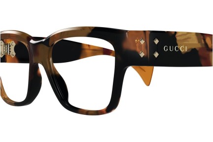 Glasögon Gucci GG1705O 002 Fyrkantig Havana