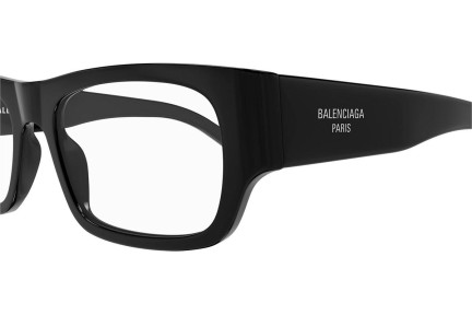 Glasögon Balenciaga BB0370O 001 Rektangulära Svart