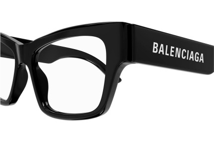 Glasögon Balenciaga BB0378O 001 Fyrkantig Svart