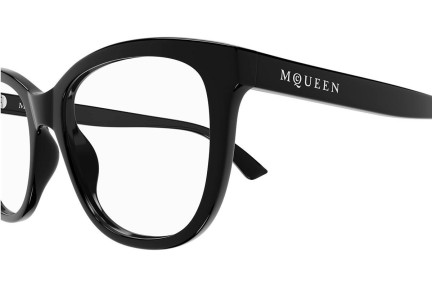 Glasögon Alexander McQueen AM0487O 001 Fyrkantig Svart