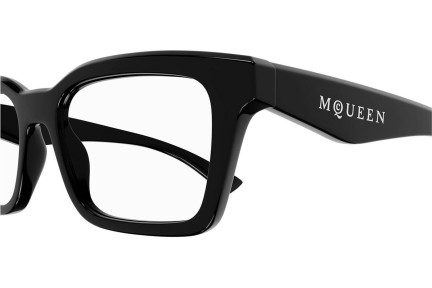 Glasögon Alexander McQueen AM0476O 001 Fyrkantig Svart