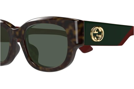 Solglasögon Gucci GG1667SK 002 Fyrkantig Havana