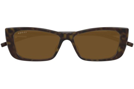 Solglasögon Gucci GG1681S 004 Cat Eye Havana