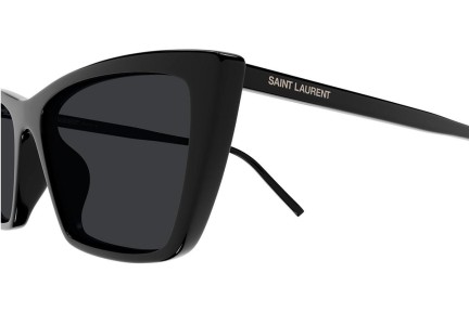 Solglasögon Saint Laurent SL737MICATHIN 001 Cat Eye Svart