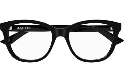 Glasögon Alexander McQueen AM0487O 001 Fyrkantig Svart