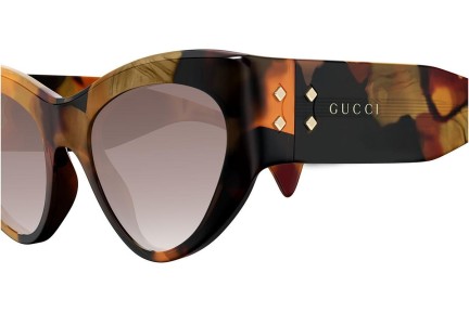 Solglasögon Gucci GG1704S 002 Cat Eye Havana