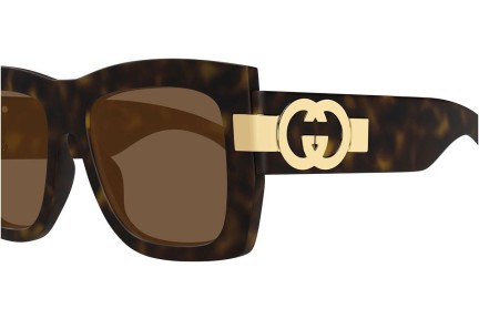 Solglasögon Gucci GG1688S 002 Fyrkantig Havana