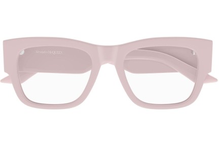 Glasögon Alexander McQueen AM0436O 006 Rektangulära Rosa