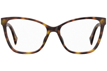 Glasögon Moschino MOS550 086 Cat Eye Havana