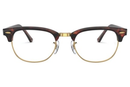 Glasögon Ray-Ban Clubmaster RX5154 8058 Browline Havana