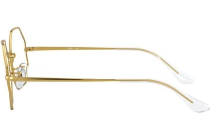 Glasögon Ray-Ban Octagon RX1972V 3104 Runda Guld